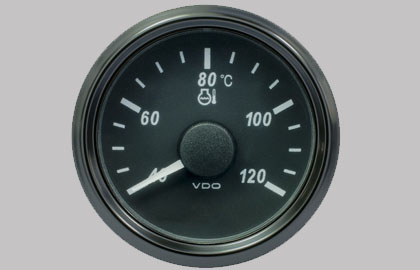 SingleViu Coolant Temperature Gauges 120°C